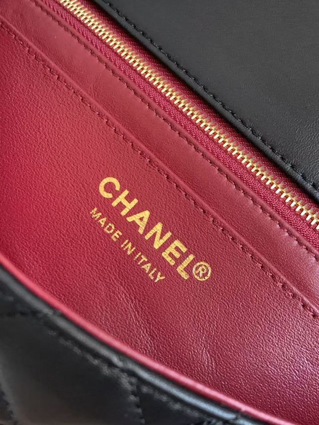 Chanel Flap Bag Lambskin AS6568 black