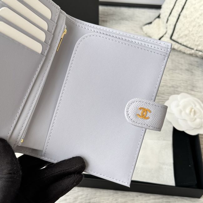 Chanel Passport Holder AP3196 Light gray