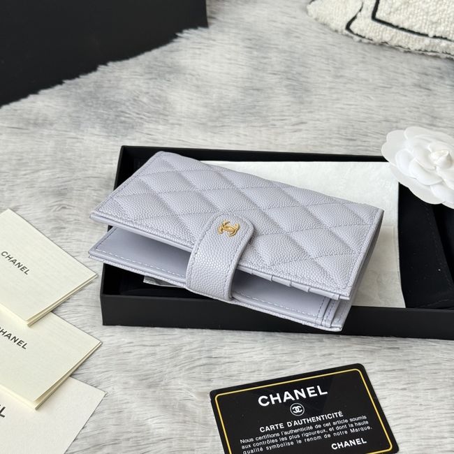 Chanel Passport Holder AP3196 Light gray