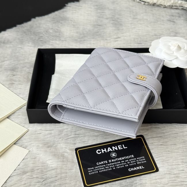 Chanel Passport Holder AP3196 Light gray