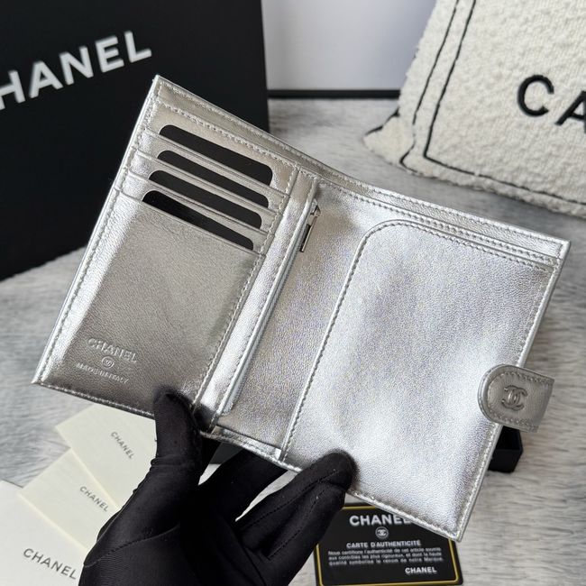Chanel Passport Holder AP3196 Silvery
