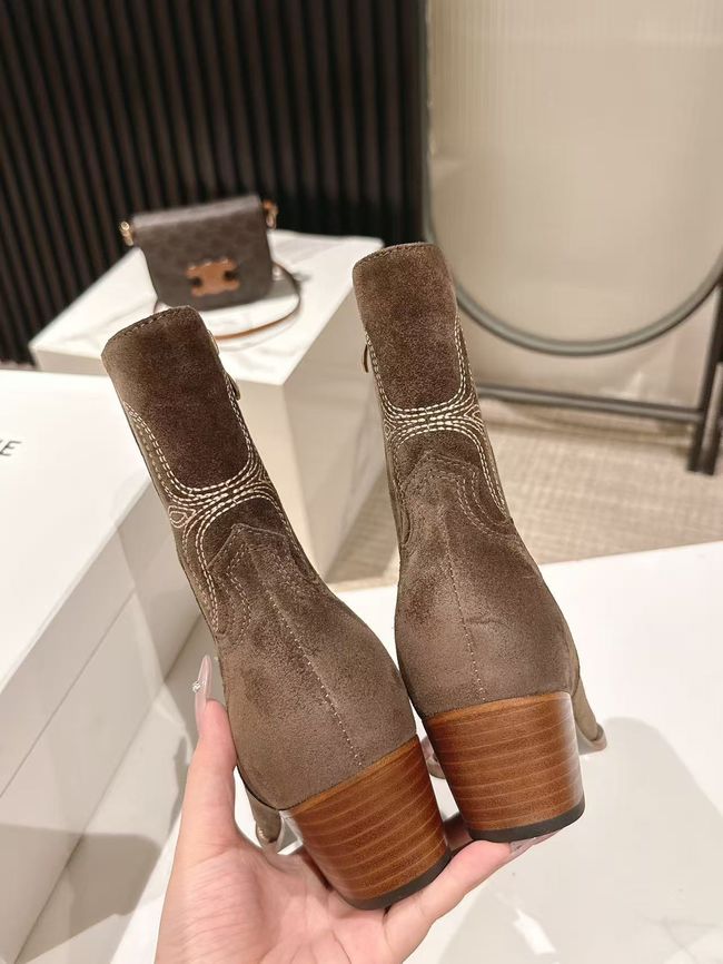 Celine Suede Lambskin BOOT 95400-4