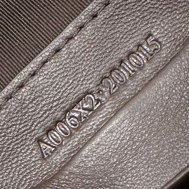 Gucci GG Marmont pouch with strap A006X2 dark brown suede