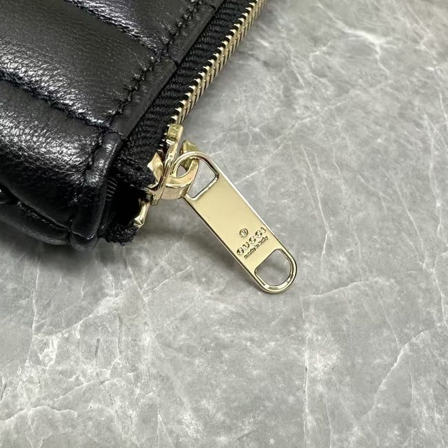 Gucci GG Marmont pouch with strap B006X2 black