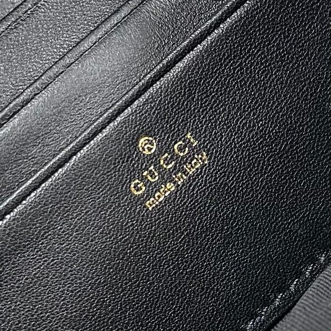 Gucci GG Marmont pouch with strap B006X2 black