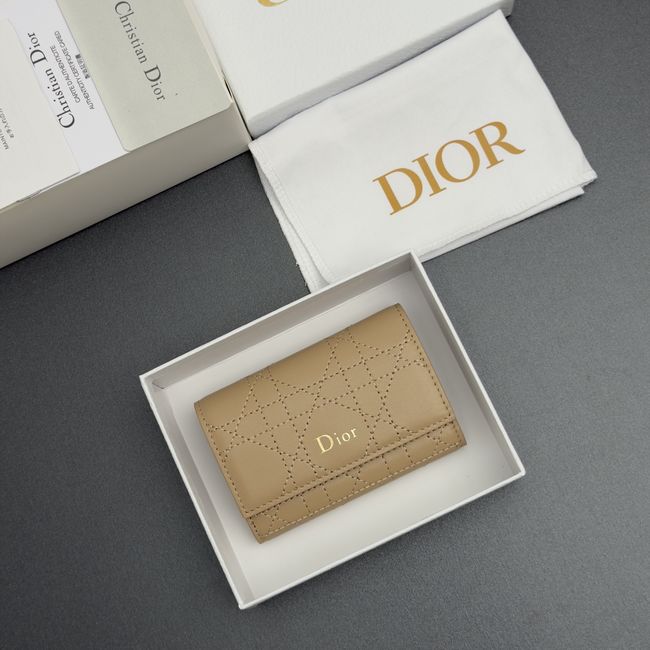 Lady Dior Dahlia Wallet S4602 apricot Lady Dior Dahlia Wallet S4602 apricot