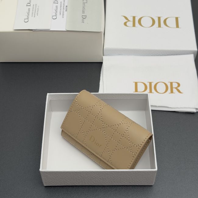 Lady Dior Dahlia Wallet S4602 apricot Lady Dior Dahlia Wallet S4602 apricot