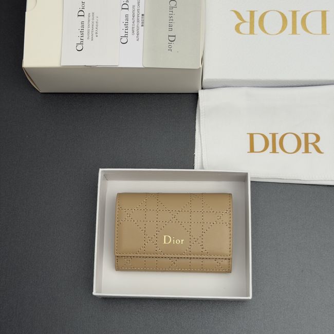 Lady Dior Dahlia Wallet S4602 apricot Lady Dior Dahlia Wallet S4602 apricot