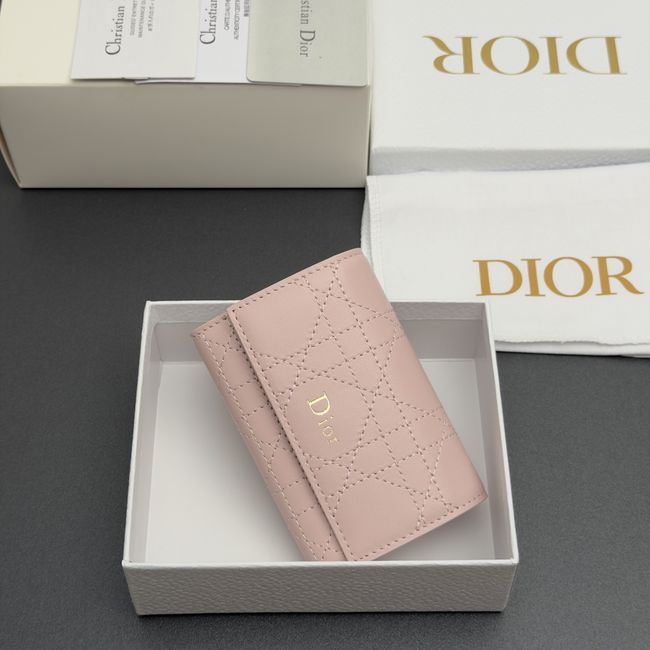 Lady Dior Dahlia Wallet S4602 pink