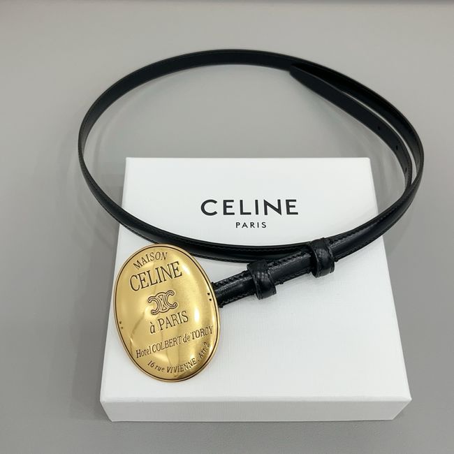 Celine LITTLE MAISON CELINE BELT IN TAURILLON LEATHER 18MM HO5705 Celine LITTLE MAISON CELINE BELT IN TAURILLON LEATHER 18MM HO5705
