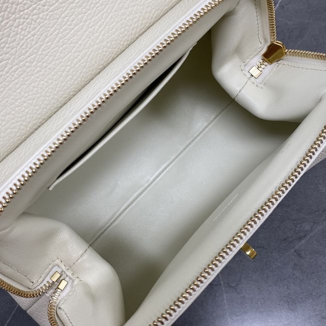 CELINE FLAIR IN GRAINED CALFSKIN  L10BF5 CREAMY WHITE