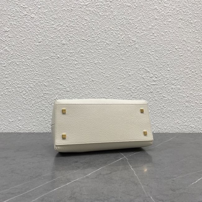CELINE FLAIR IN GRAINED CALFSKIN  L10BF5 CREAMY WHITE