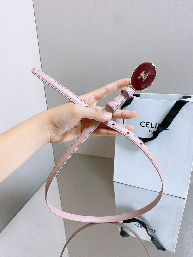 Celine ELLIPSE Belt 13 IN TAURILLON LEATHER WITH ENAMELLED BUCKLE P5706 pink Celine ELLIPSE Belt 13 IN TAURILLON LEATHER WITH ENAMELLED BUCKLE P5706 pink