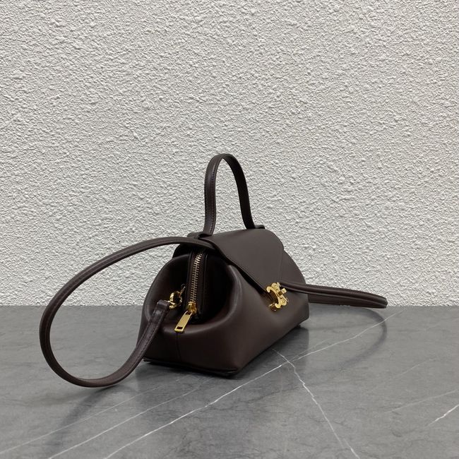 CELINE FLAIR IN GRAINED CALFSKIN L10BF5 CREAMY CHESTNUT