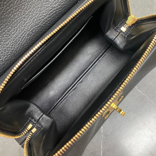 CELINE FLAIR IN GRAINED CALFSKIN L10BF5 CREAMY black CELINE FLAIR IN GRAINED CALFSKIN L10BF5 CREAMY black