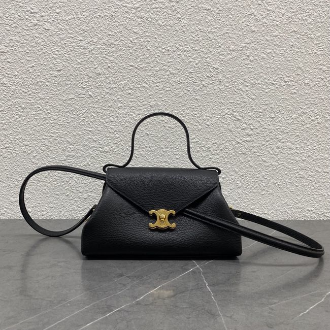 CELINE FLAIR IN GRAINED CALFSKIN L10BF5 CREAMY black