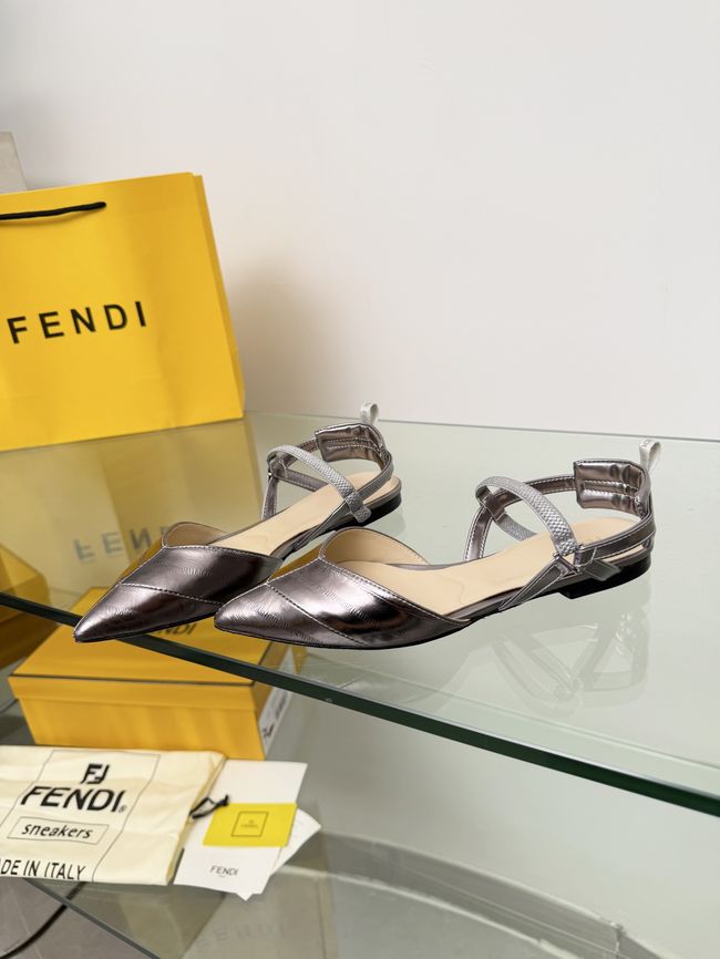 Fendi WOMENS SANDAL slingback Colibri Lite 8J8559-1