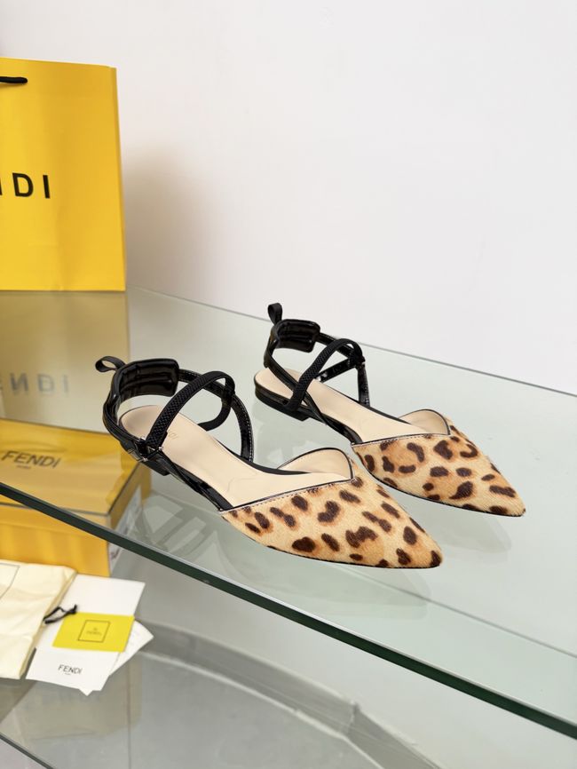 Fendi WOMENS SANDAL slingback Colibri Lite 8J8559-3