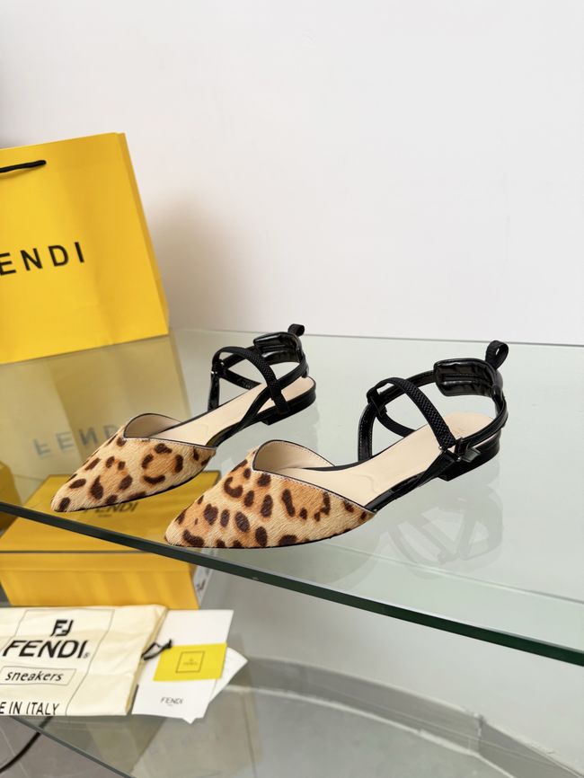 Fendi WOMENS SANDAL slingback Colibri Lite 8J8559-3