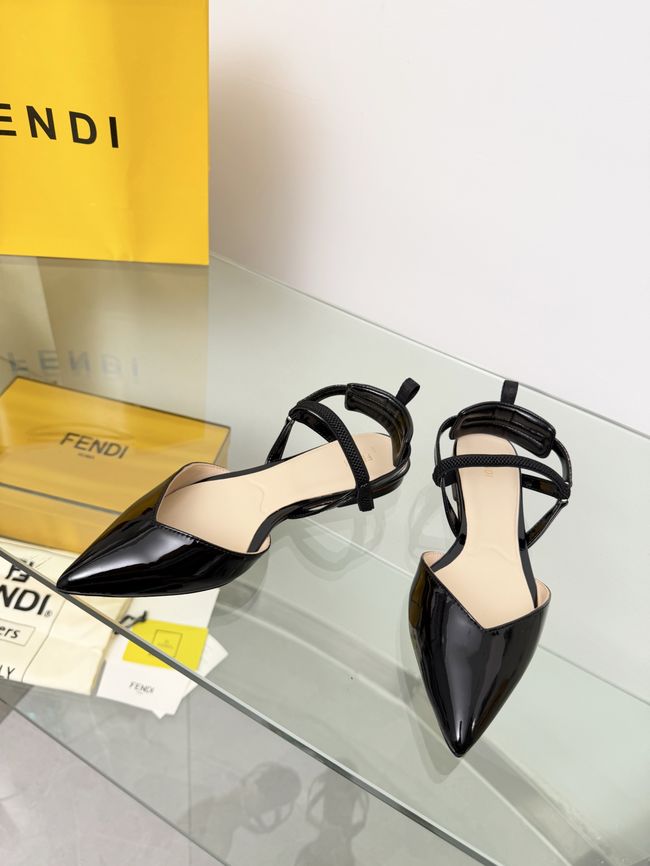 Fendi WOMENS SANDAL slingback Colibri Lite 8J8559-4