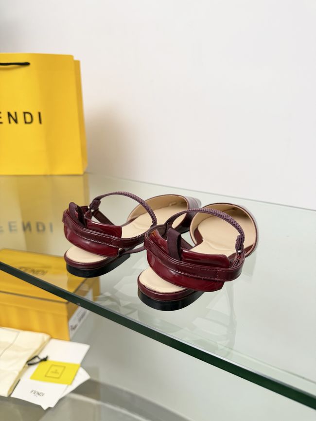 Fendi WOMENS SANDAL slingback Colibri Lite 8J8559-7