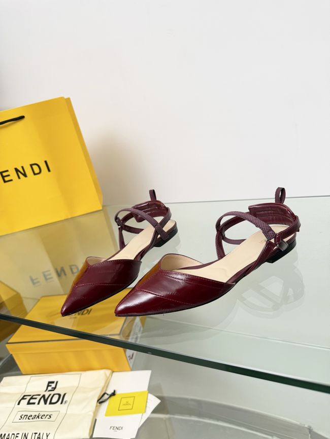 Fendi WOMENS SANDAL slingback Colibri Lite 8J8559-7
