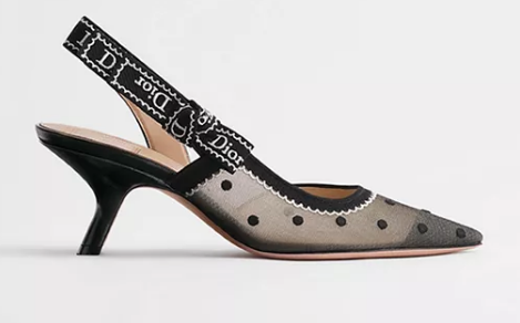 JAdior Slingback Pump Embroidered Plumetis CV642-1