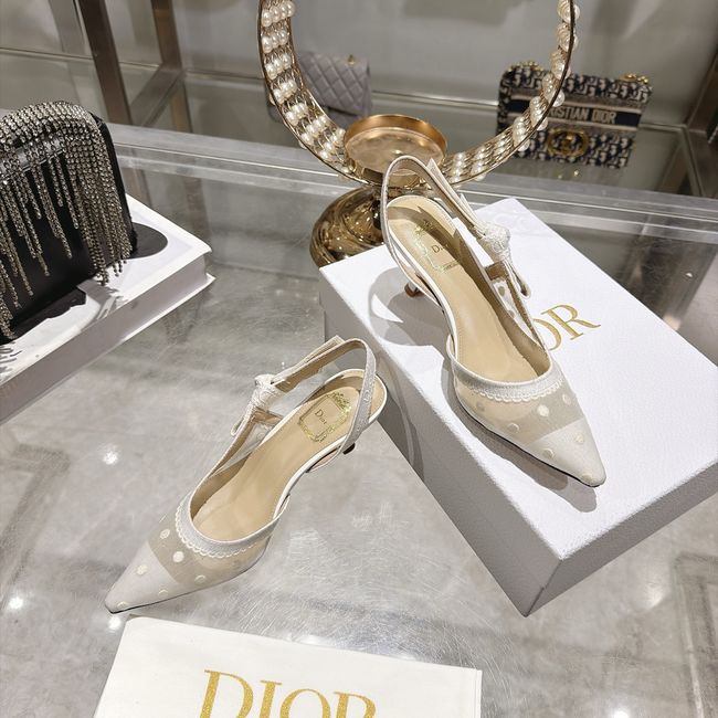JAdior Slingback Pump Embroidered Plumetis CV642-2