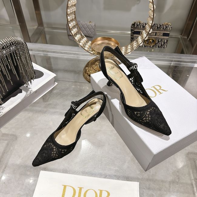 JAdior Slingback Pump Embroidered Plumetis CV642-3