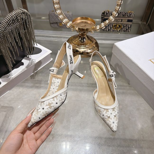 JAdior Slingback Pump Embroidered Plumetis CV642-5