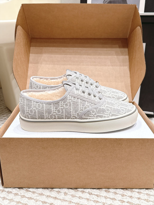Walk Dior Sneaker Oblique Embroidered Mesh KCK537-1