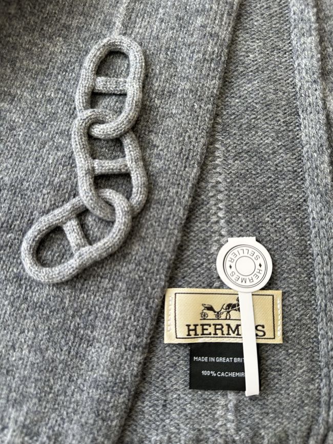 Hermes cashmere Scarf H36118-1