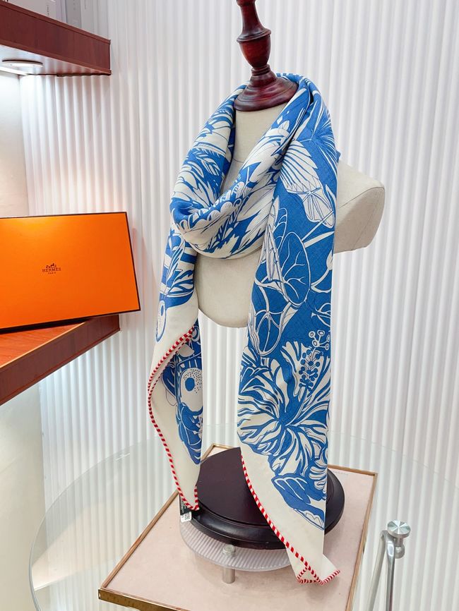 Hermes cashmere Shawl H36117-2