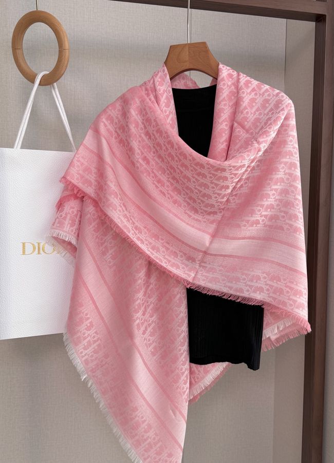 Dior Oblique Shawl Wool and Silk Jacquard I1058-1