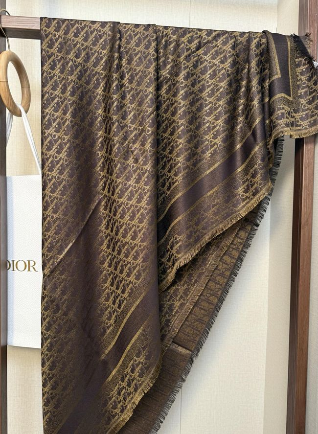 Dior Oblique Shawl Wool and Silk Jacquard I1058-11