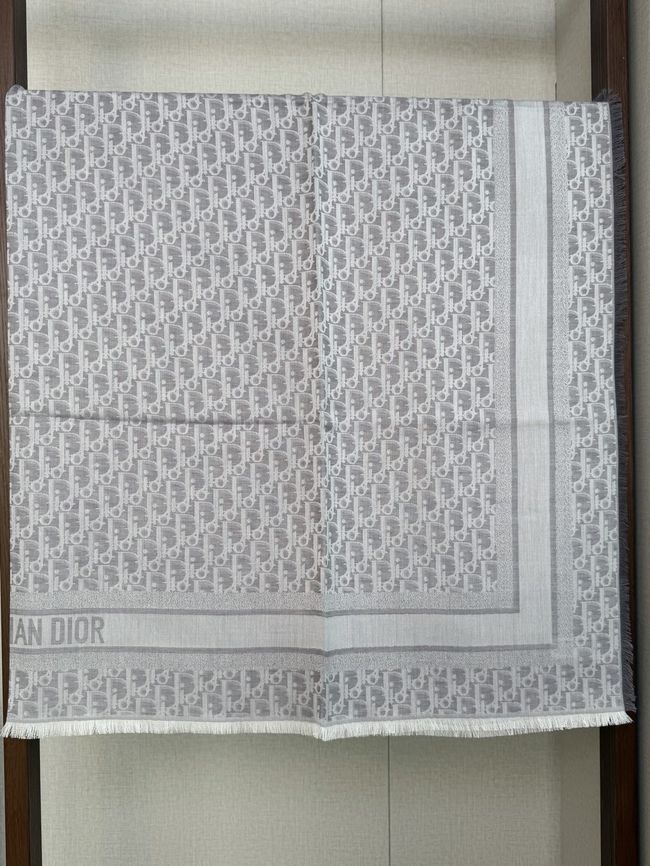Dior Oblique Shawl Wool and Silk Jacquard I1058-2