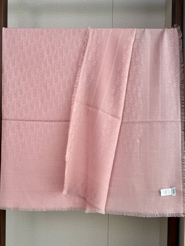 Dior Oblique Shawl Wool and Silk Jacquard I1058-4 Dior Oblique Shawl Wool and Silk Jacquard I1058-4