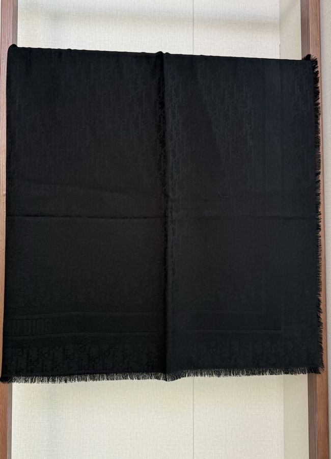 Dior Oblique Shawl Wool and Silk Jacquard I1058-5