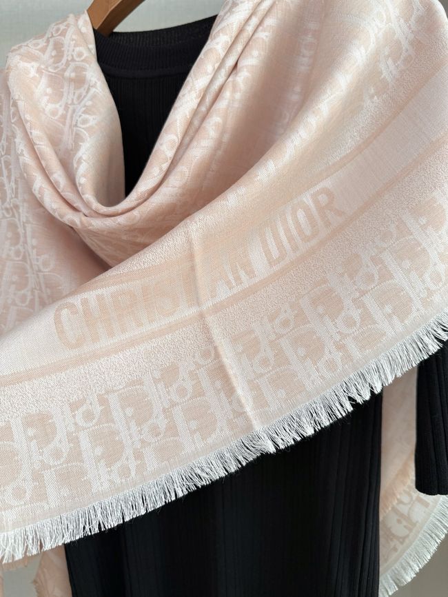 Dior Oblique Shawl Wool and Silk Jacquard I1058-9 Dior Oblique Shawl Wool and Silk Jacquard I1058-9