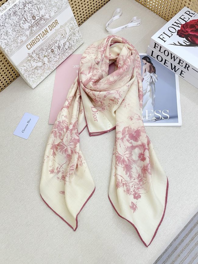 Dior Oblique Shawl Wool and Silk Jacquard I1061-2 Dior Oblique Shawl Wool and Silk Jacquard I1061-2
