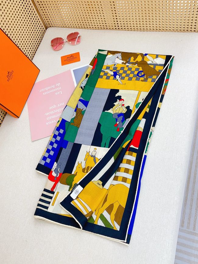 Hermes cashmere Shawl H36119-1