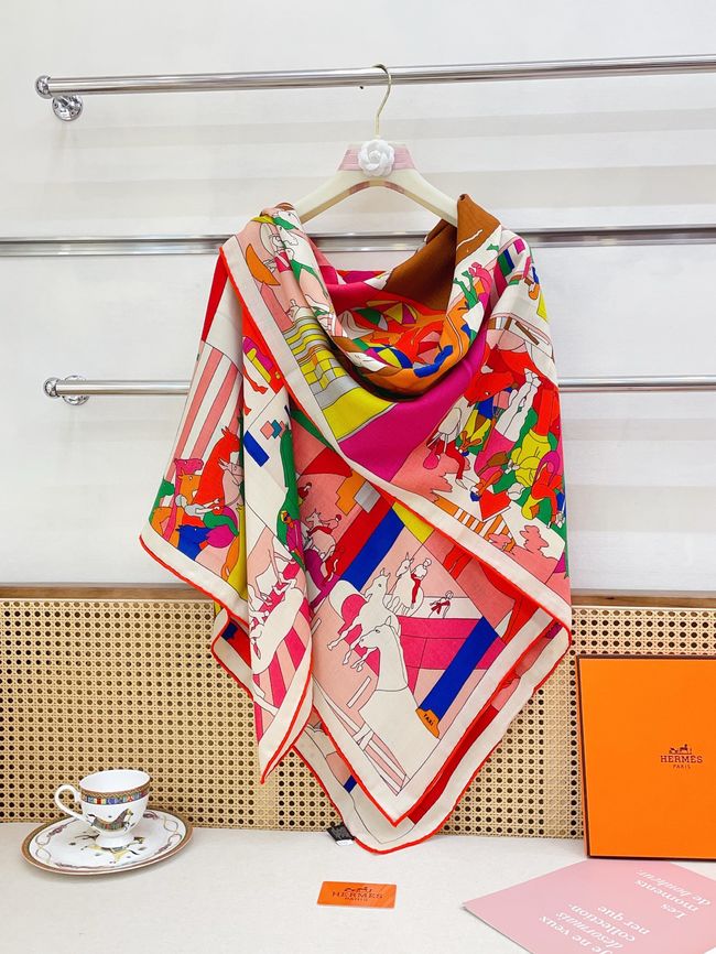 Hermes cashmere Shawl H36119-3