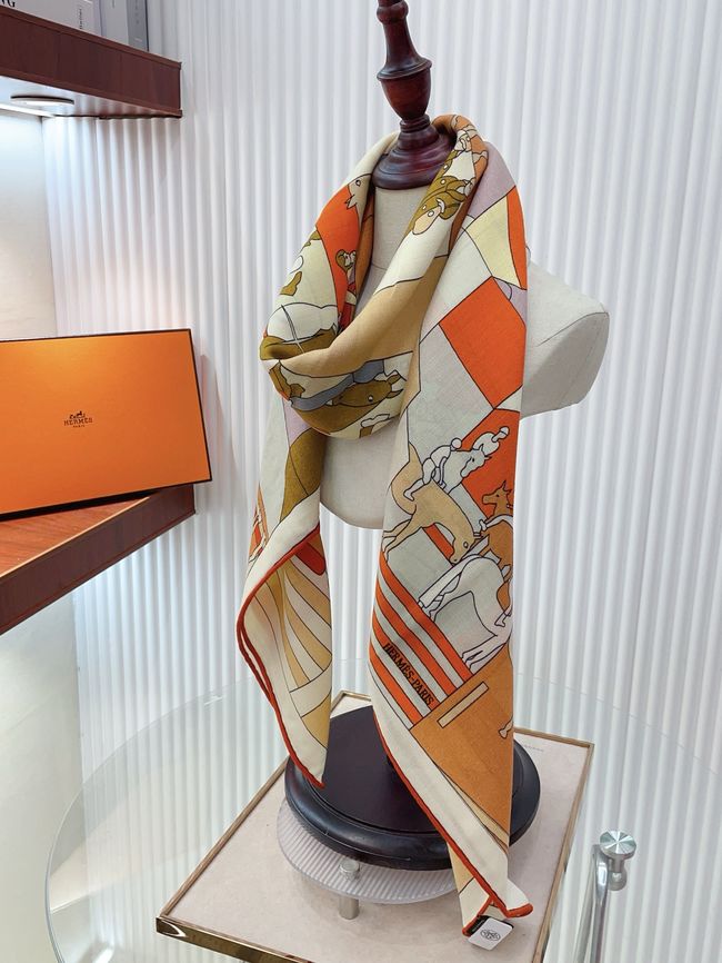Hermes cashmere Shawl H36120-2
