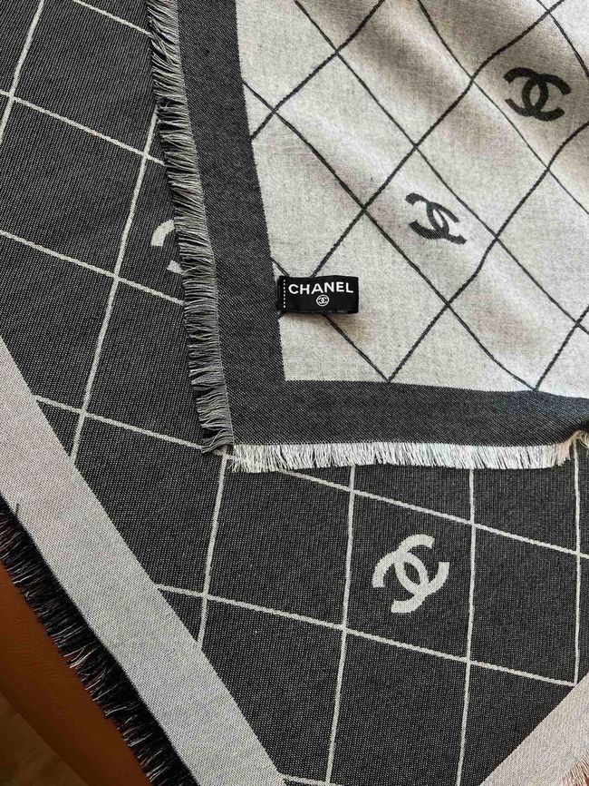 Chanel cashmere Shawl AAC486-1