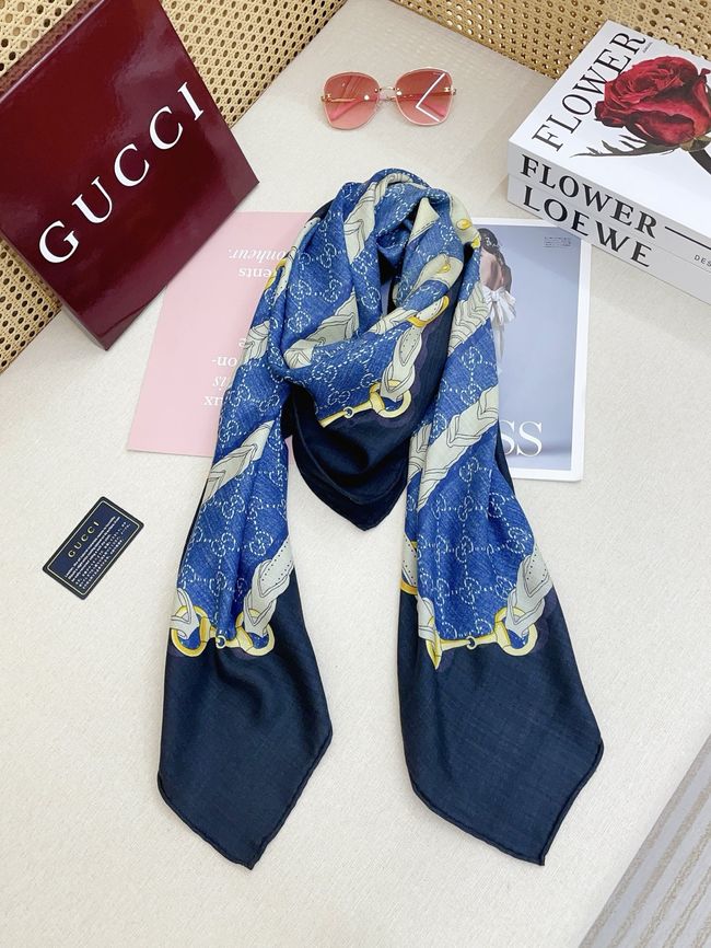 Gucci Shawl Wool and Silk A007HK-1