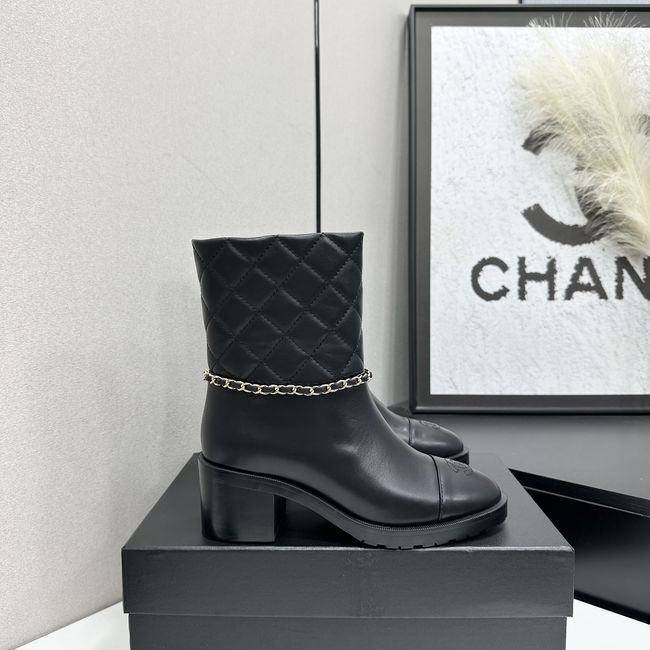 Chanel Mid-Calf Boots 95514-1