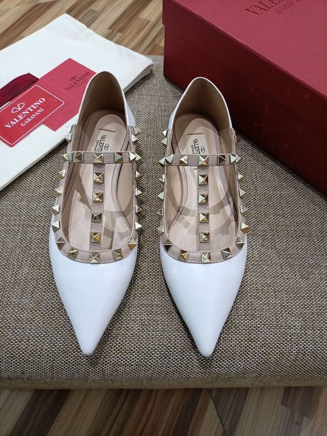 Valentino ROCKSTUD patent leather studded ballet flats WS0403V-4