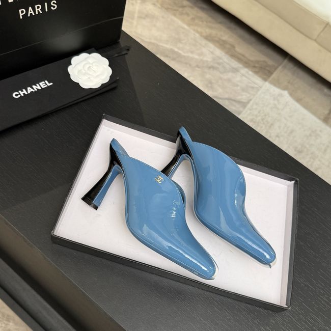 Chanel Mules Patent Calfskin G47606-8