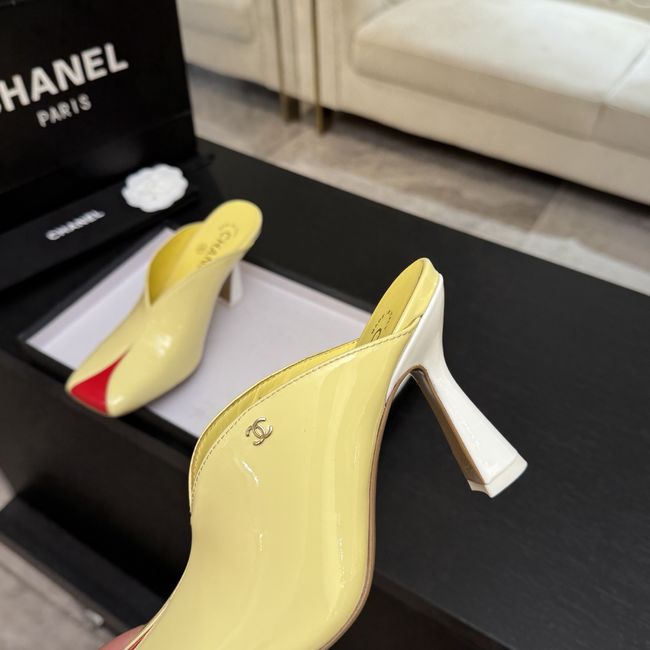 Chanel Mules Patent Calfskin G47606-9