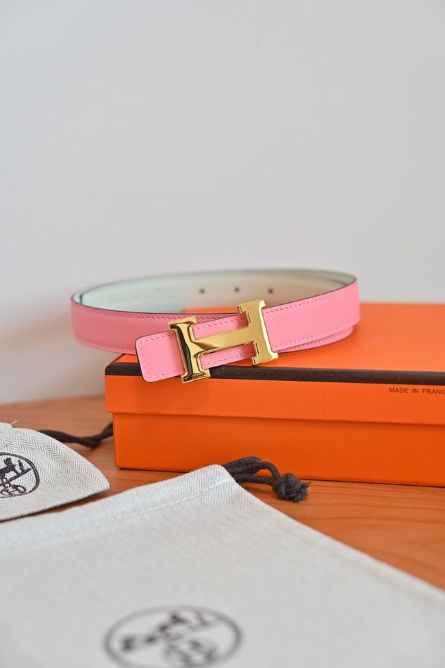 Hermes Constance buckle & double-sided leather belt 24mm H07457-2 Hermes Constance buckle & double-sided leather belt 24mm H07457-2